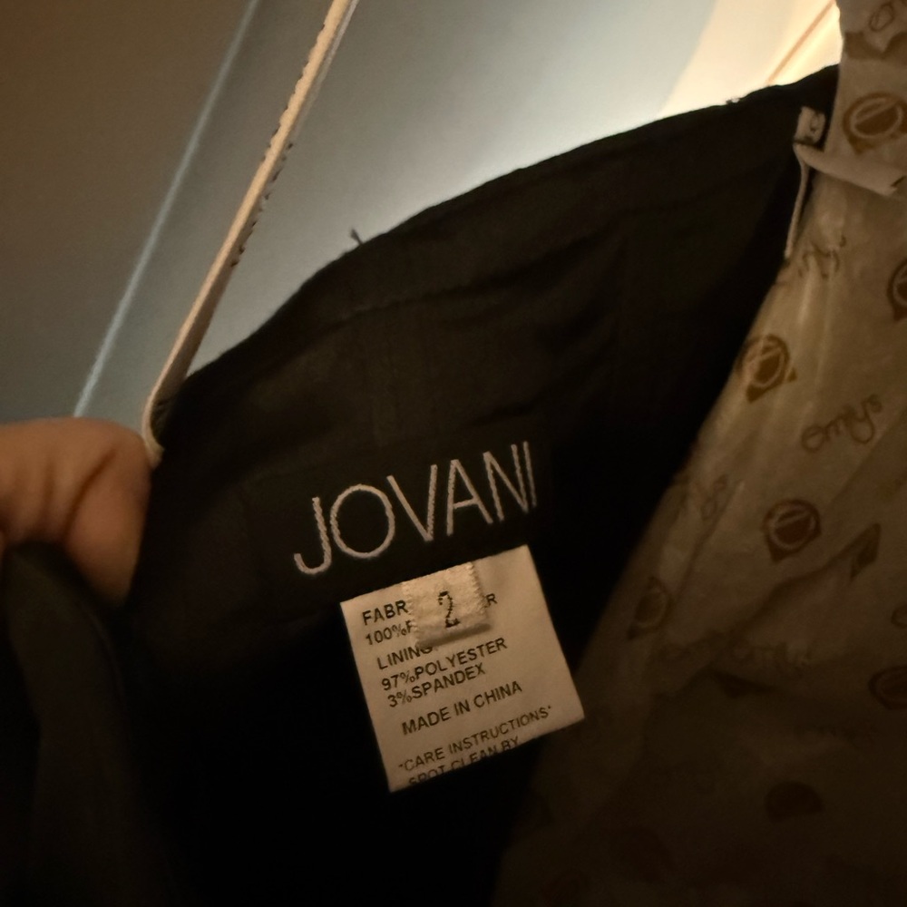 Jovani Black Party Dress - Picture 9 of 11